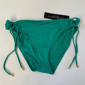 Bikini Bottom Side Tie Hipster - La Blanca